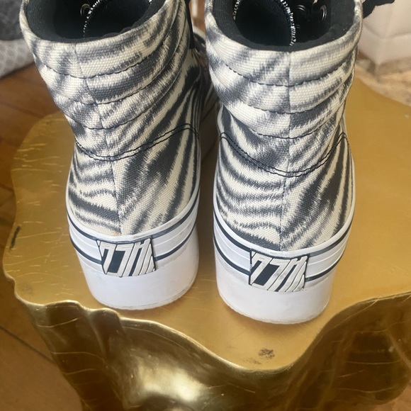 Platform Animal Print Ash Sneaker - Picture 3 of 5